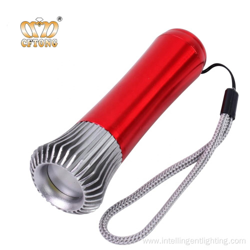 Strong Light COB Aluminum Torch Mini Portable Flashlight